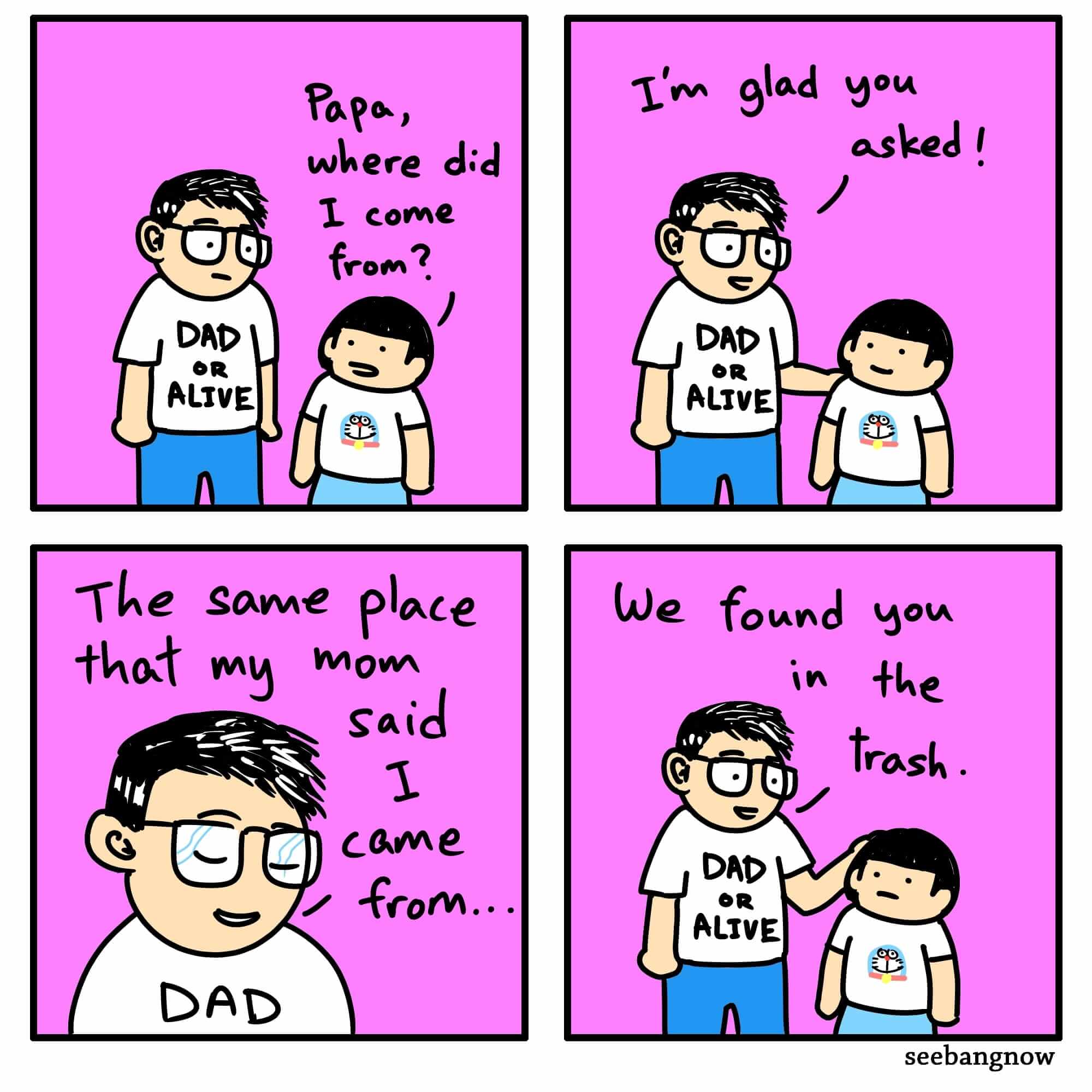 Naughty family comic