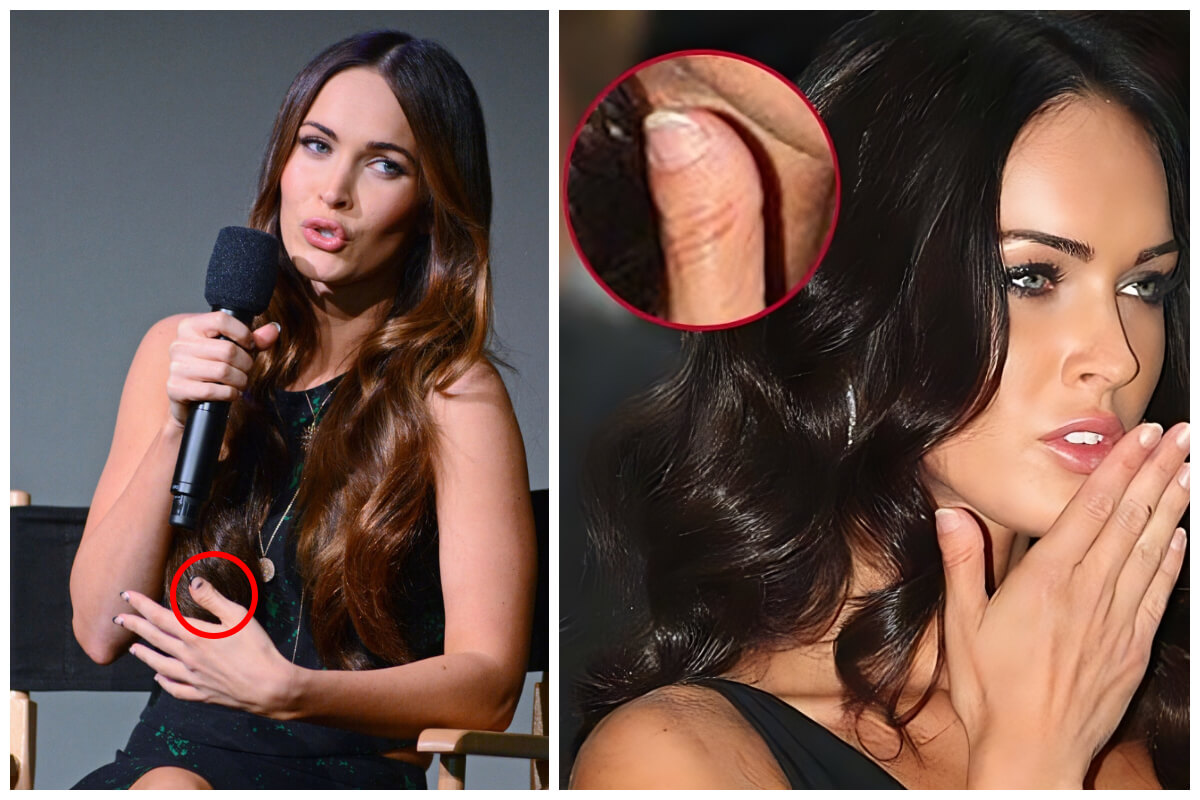 celebrities who proudly show their imperfections Megan Fox
