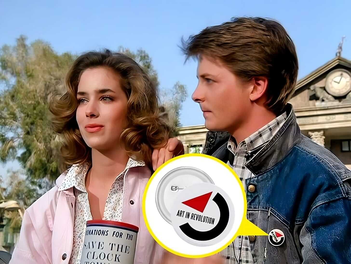 costume details Back To The Future — Marty’s Badge