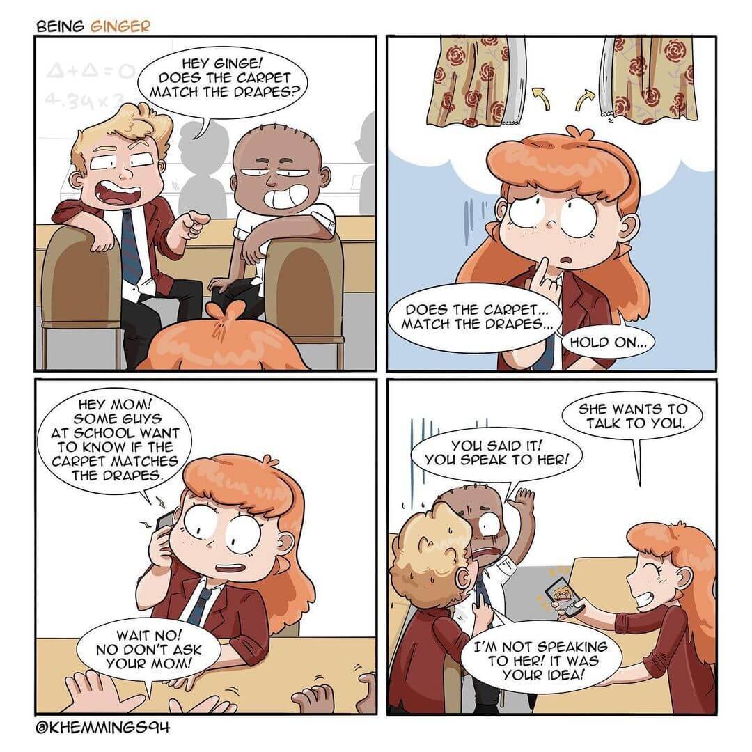 Comics About Ginger