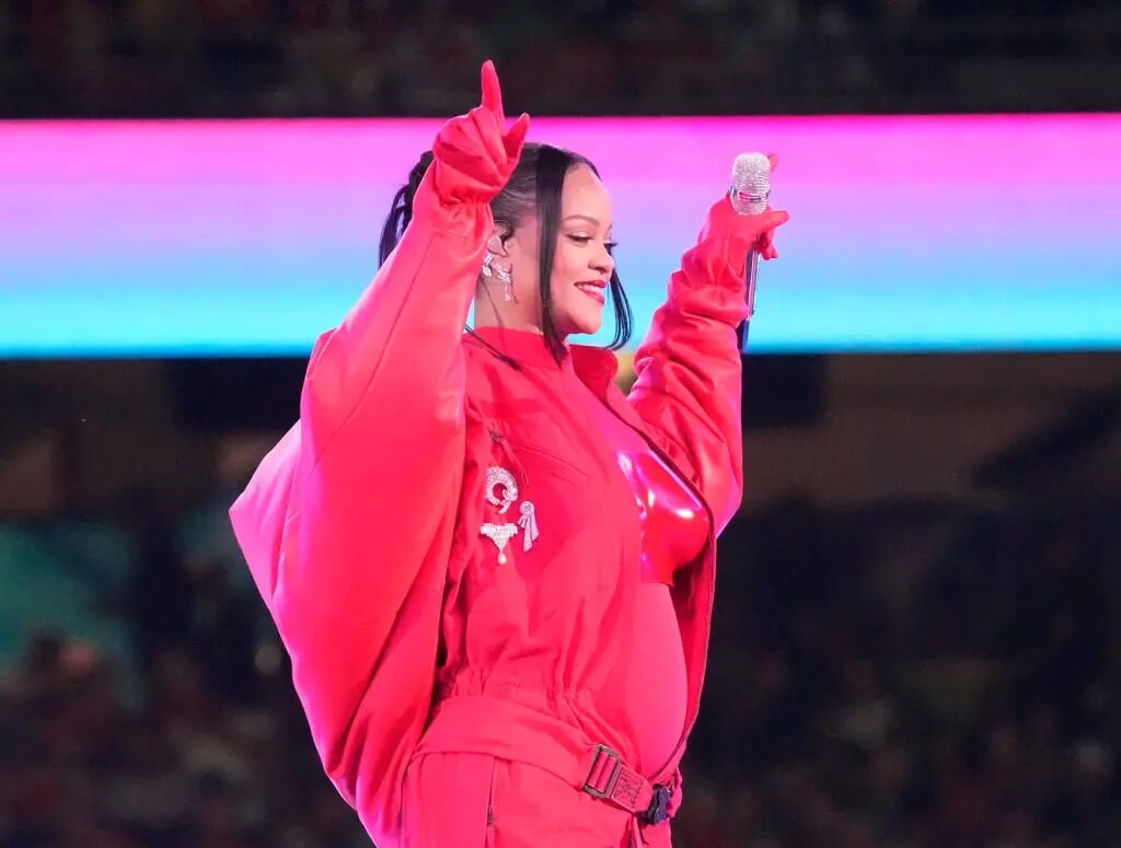 Is Rihanna Pregnant At Bowl 2023? Baby Bump Revealed During Halftime Show