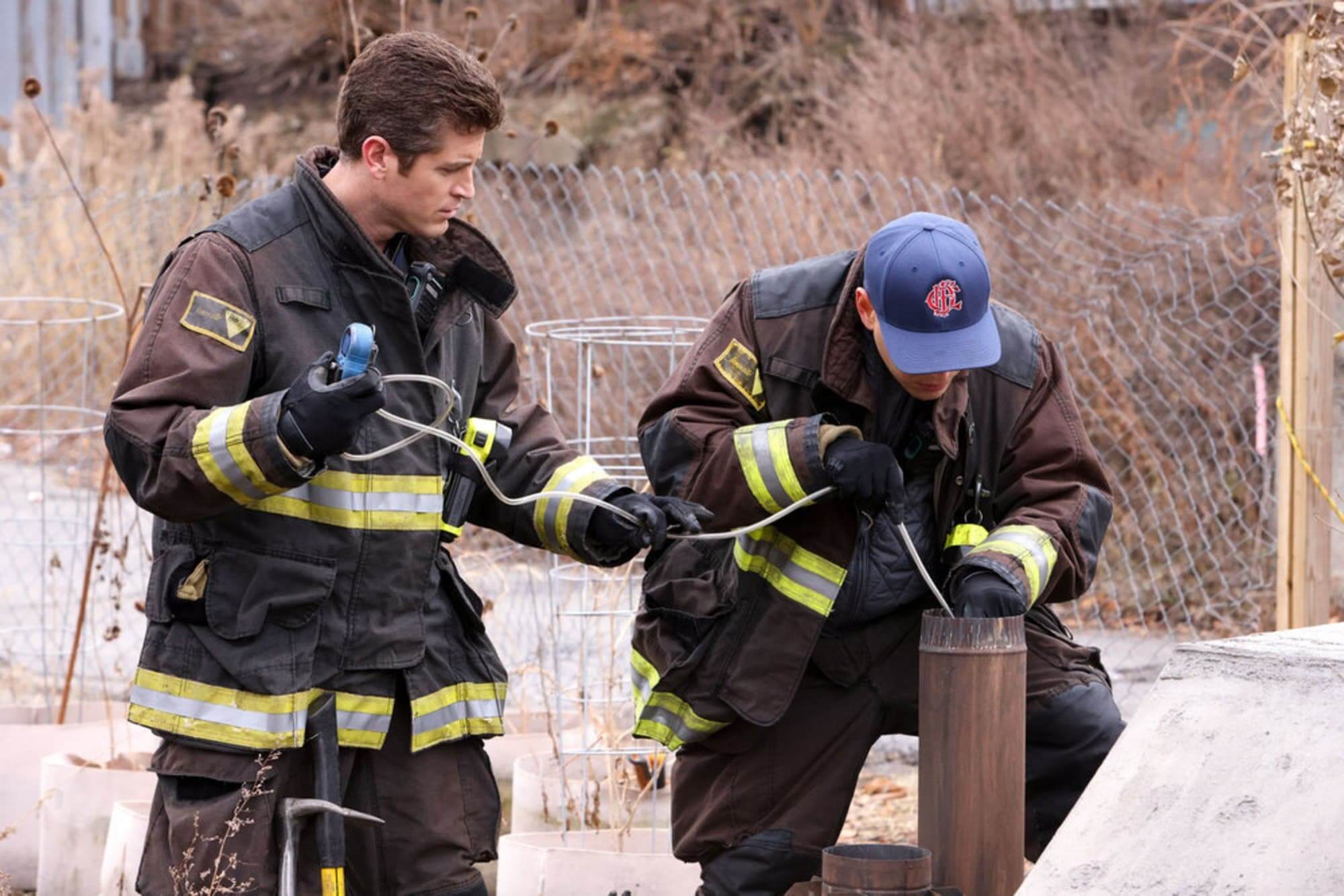 Chicago Fire episode 13 Carver and Stella
