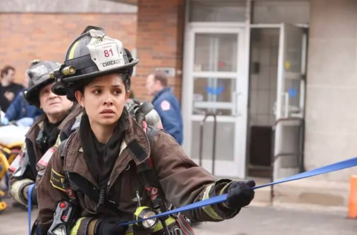Chicago Fire episode 13 Carver and Stella