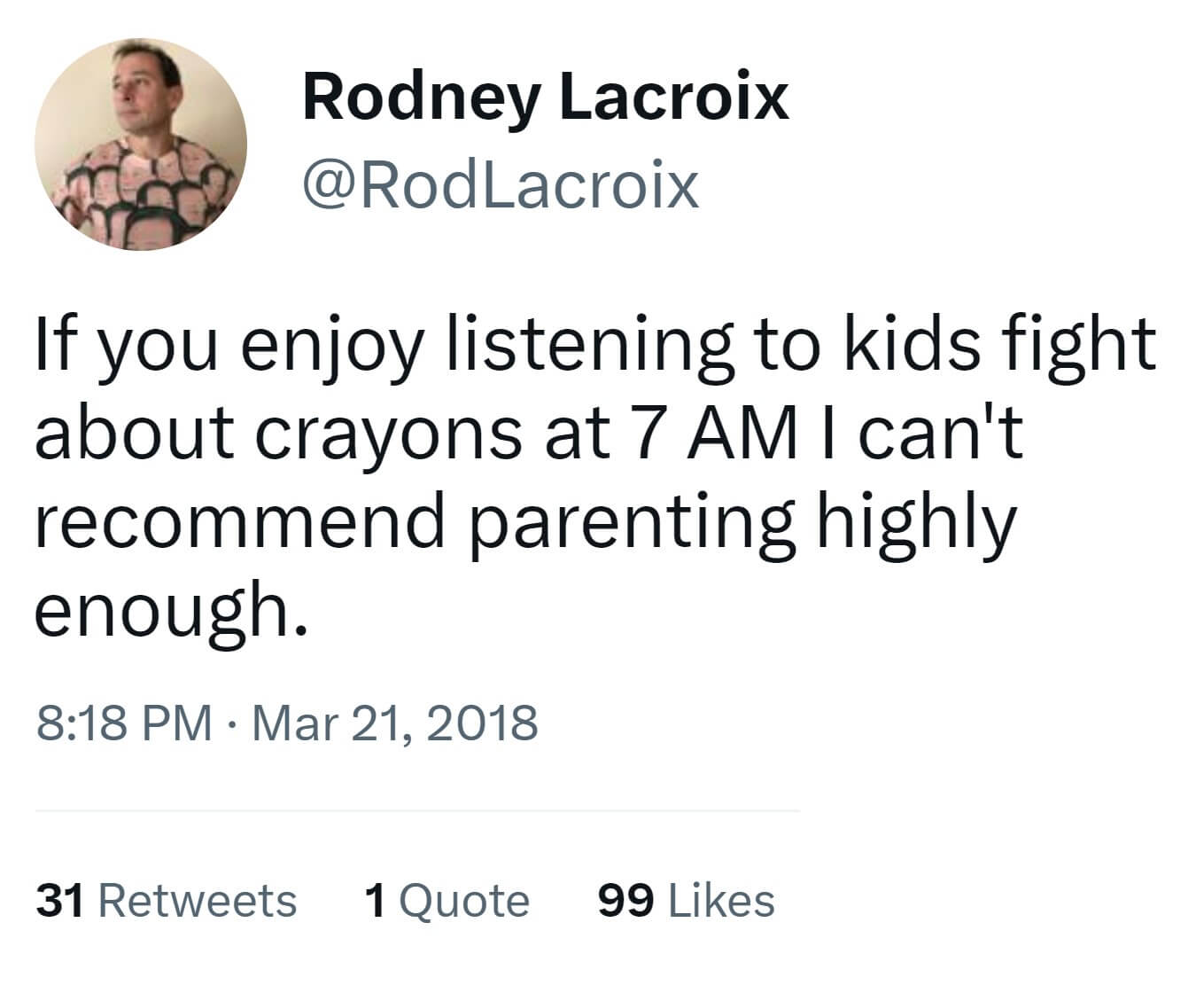 Funny Tweets From Parents About Crayons