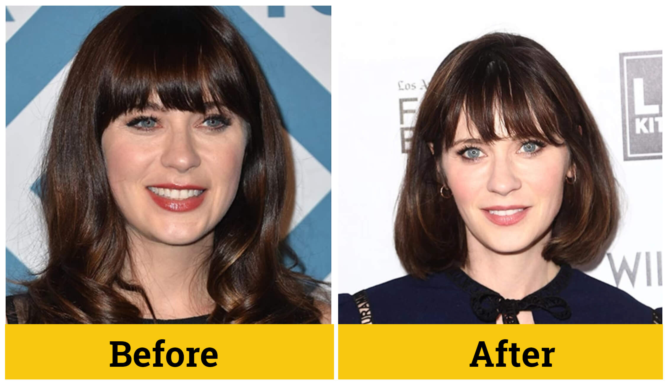 Drastic Celebrity Haircuts