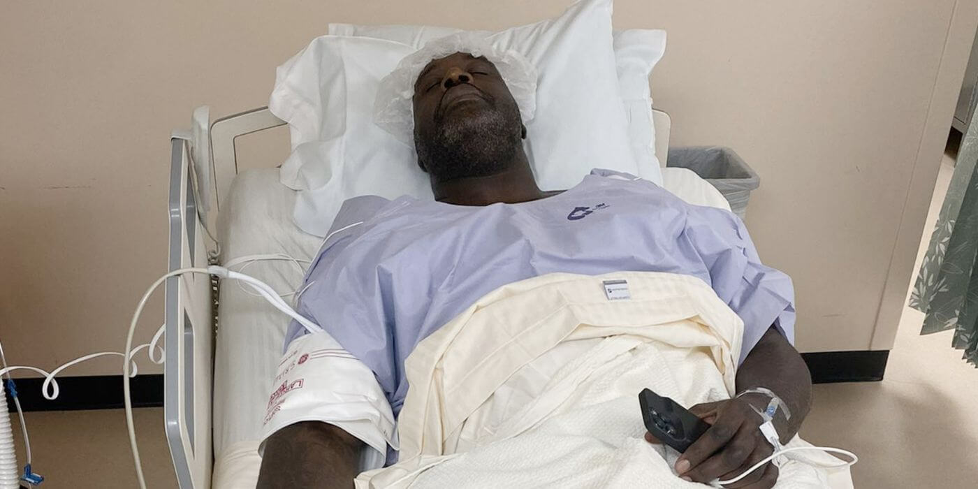 why is shaq in hospital 