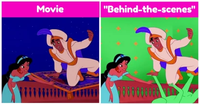 11 Hilarious Pics That Shows What Could Happen Behind The Scenes Of Disney Movies