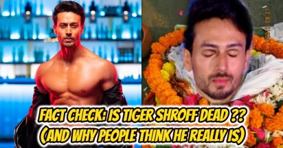 Is Tiger Shroff Dead? Fact-Checking Whether Tiger Shroff Is Still Alive! (Or Not)