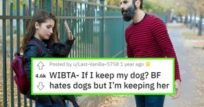 Woman Asks If She Was Wrong For Keeping Her Dog Despite Her Boyfriend