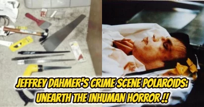 4 Actual Jeffrey Dahmer Polaroids Photos: Twisted Images From The Nightmare Crime Scene!