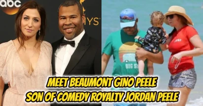 Meet Comedy Royalty Beaumont Gino Peele, Chelsea Peretti And Jordan Peele’s Son