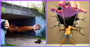 33 Amazing 3D Street Art That Are On Another Level