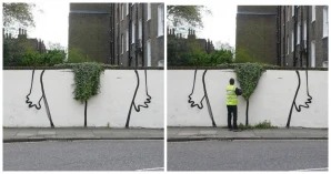 32 Mind-Blowing Examples Of When Street Art Cleverly Interacts With Nature