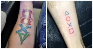 15 PlayStation Tattoos Decoded: What Each Design Says About Your Aspiration To Life