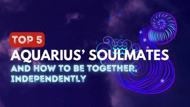 Top 5 Aquarius Soulmate Zodiac Signs: Be Independent Together