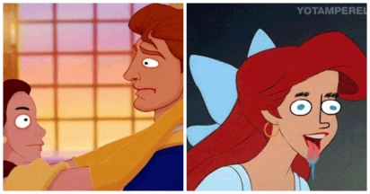 This Madlad Adds Derpy Faces To These 11 Disney Characters, And The Result Is Hilarious