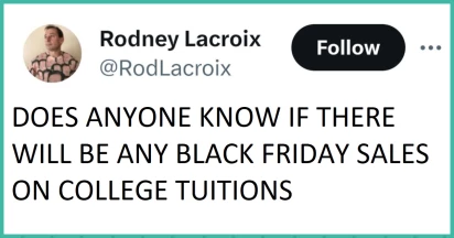 The Best Black Friday Tweets And Memes That Define 2023