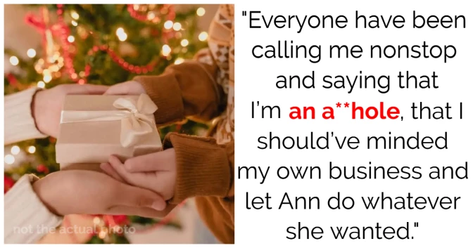 Woman Get Criticized For Telling Her Aunt That She Would Get Her Four Kids Only One Gift This Christmas If She Has Another Baby