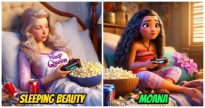 14 Comfy Artpieces That See Our Disney Princesses As Gamer Girls
