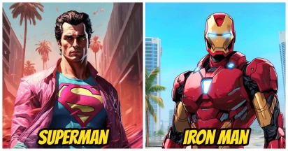 16 Badass Pictures Of Marvel & DC Superheroes As GTA Characters