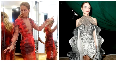 13 Times Celebrities Rocked “Optical Illusion” Dresses That Challenge Perception