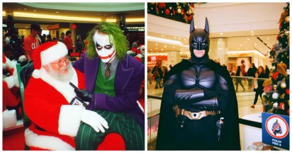 How Does Batman Celebrate Christmas? These Hilarious AI Pictures Have You Covered