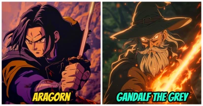 14 Amazing Images That Reimagine Lord Of The Rings As An Anime