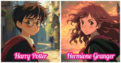 What If Harry Potter Is A Ghibli Anime? These Stunning Artworks Have You Covered