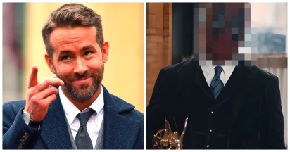 Ryan Reynolds Accepts Emmy Award In The Most Spectacular Costume Ever