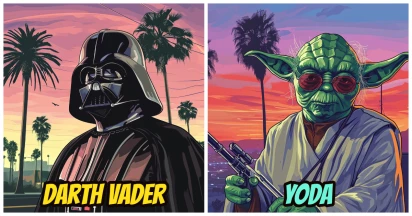 25 Stellar Pictures Of Star Wars Characters In The World Of GTA 5