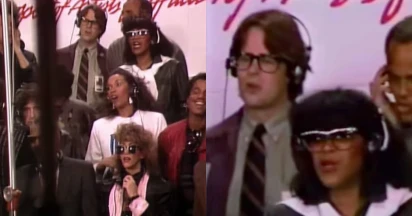 Why Was Dan Aykroyd In "We Are The World"? Did You Notice The Ghostbuster?