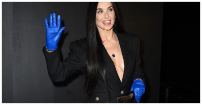 Why Does Demi Moore Wear Gloves?