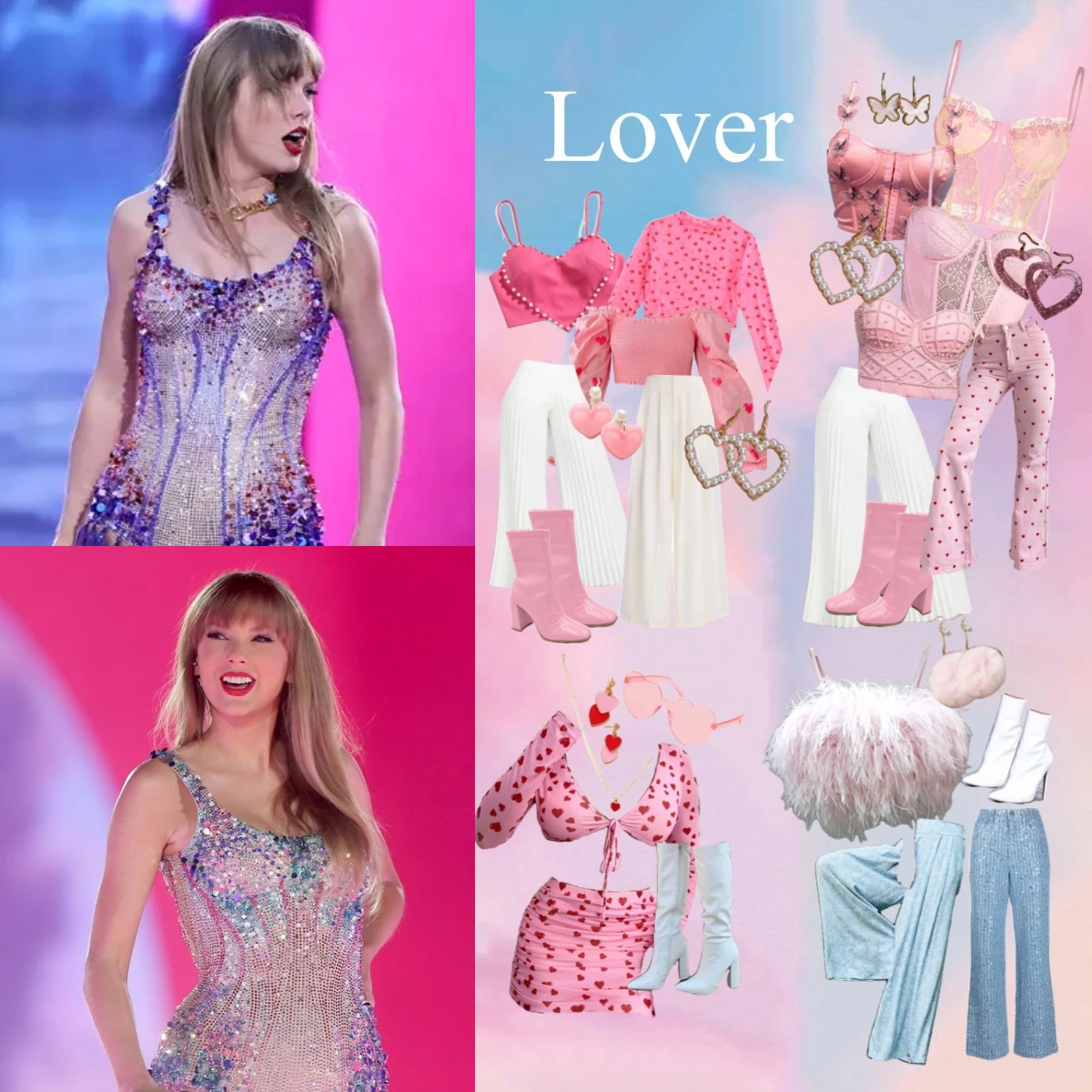 Outfits Inspired By Taylor Swift's Album Colors For The ERAS Tour