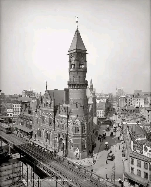 Jefferson Market Courthouse, New York, 1905