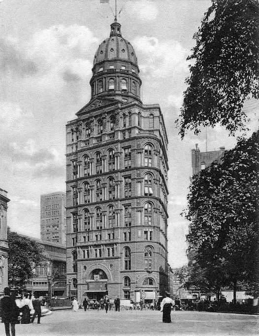 New York World Building, New York City, New York, USA, early 20th century