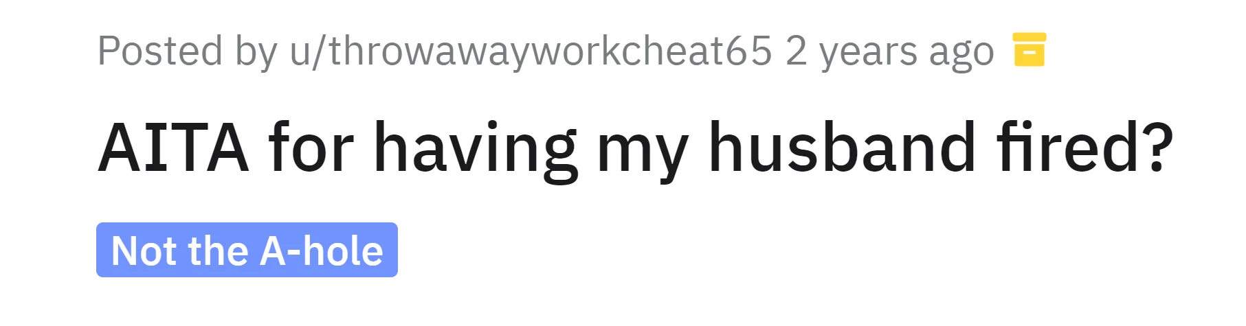 throwawayworkcheat65's question