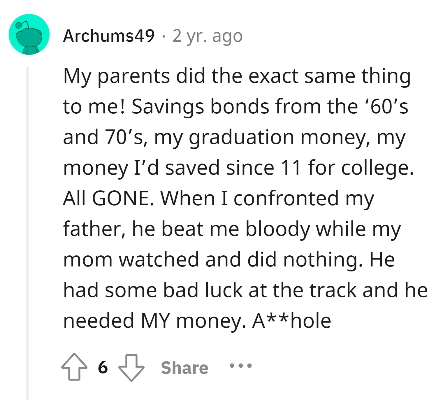 Some also shared their similar stories in the comments