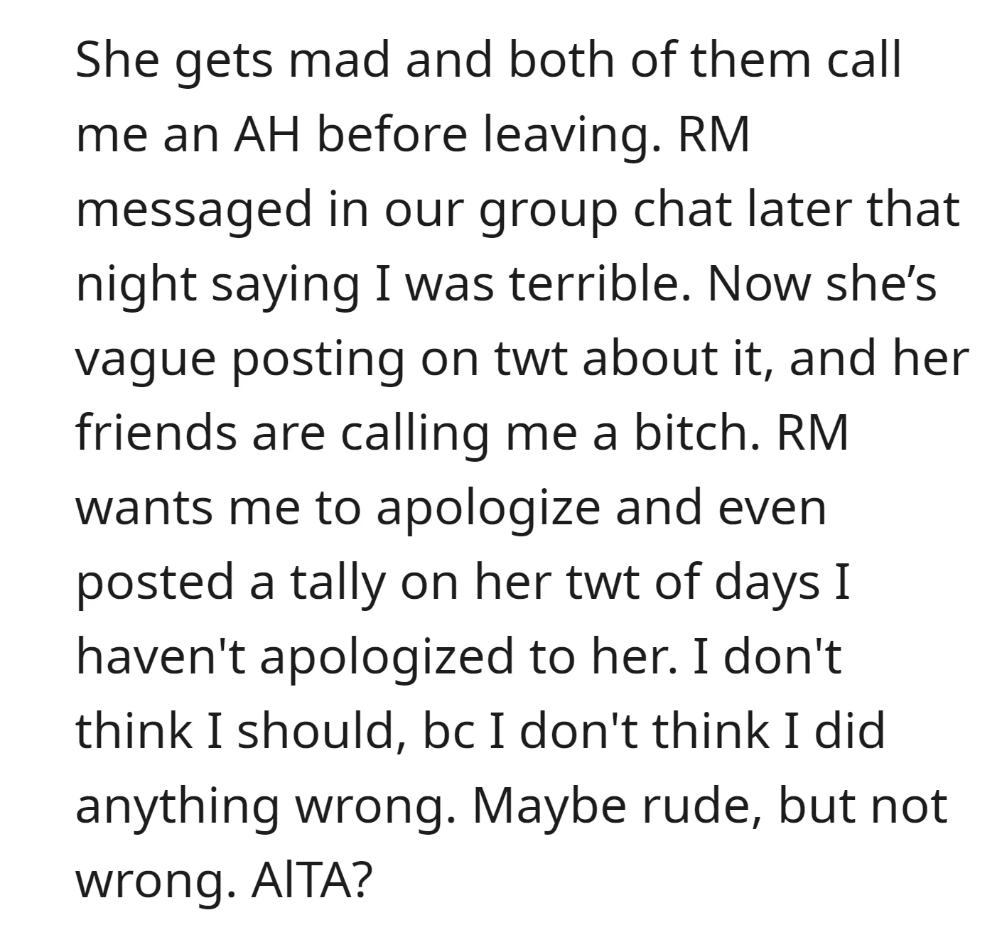 The roommate and her partner get upset, and she even takes the issue to social media