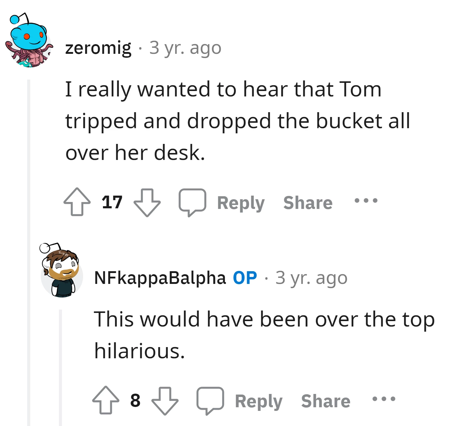 Well done Tom!