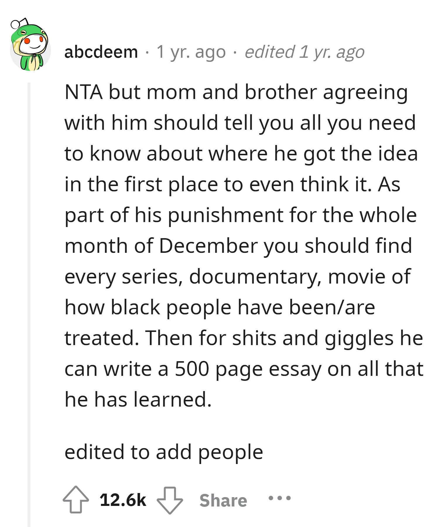 OP should teach his son about how black people have been treated