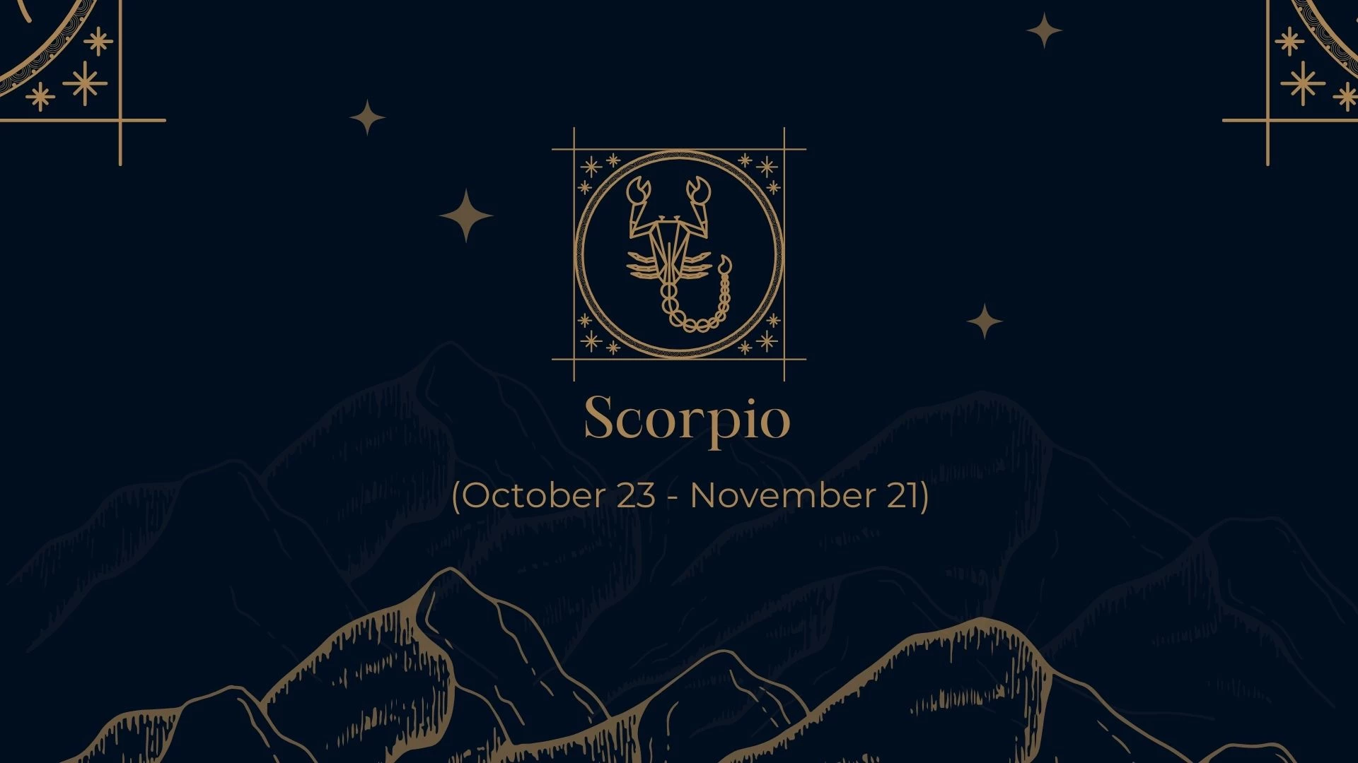 Scorpio Horoscope October 13, 2023