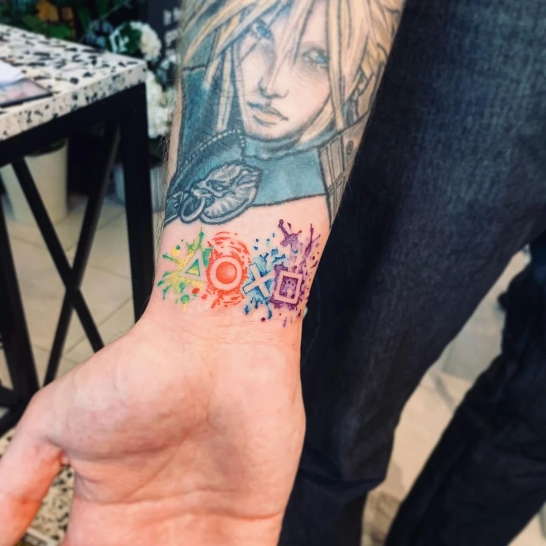 Zelda PlayStation Tattoo