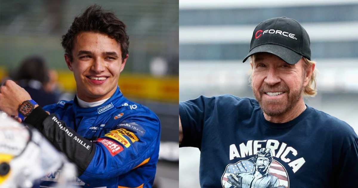Is Lando Norris Related To Chuck Norris