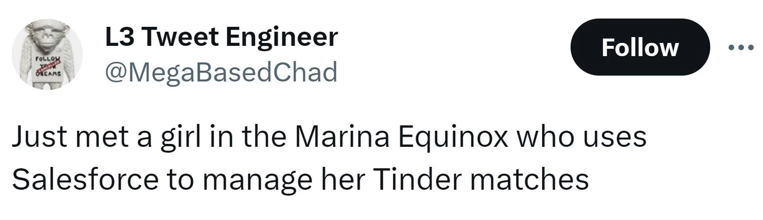 She What? Tinder Funny Tweet