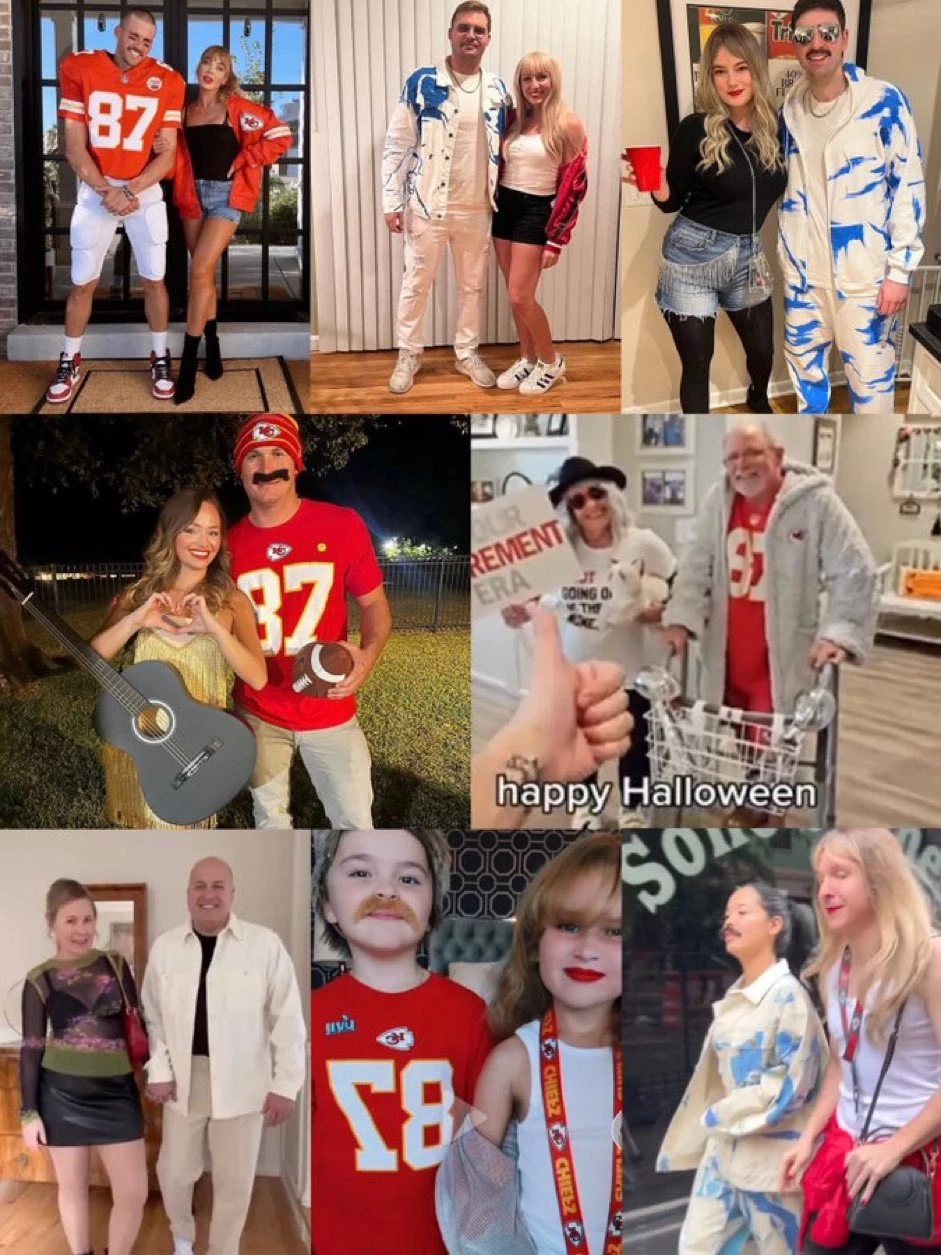 Taylor Swift And Travis Kelce Costumes