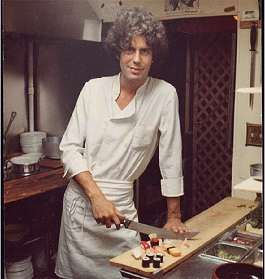 Anthony Bourdain At His Young Age