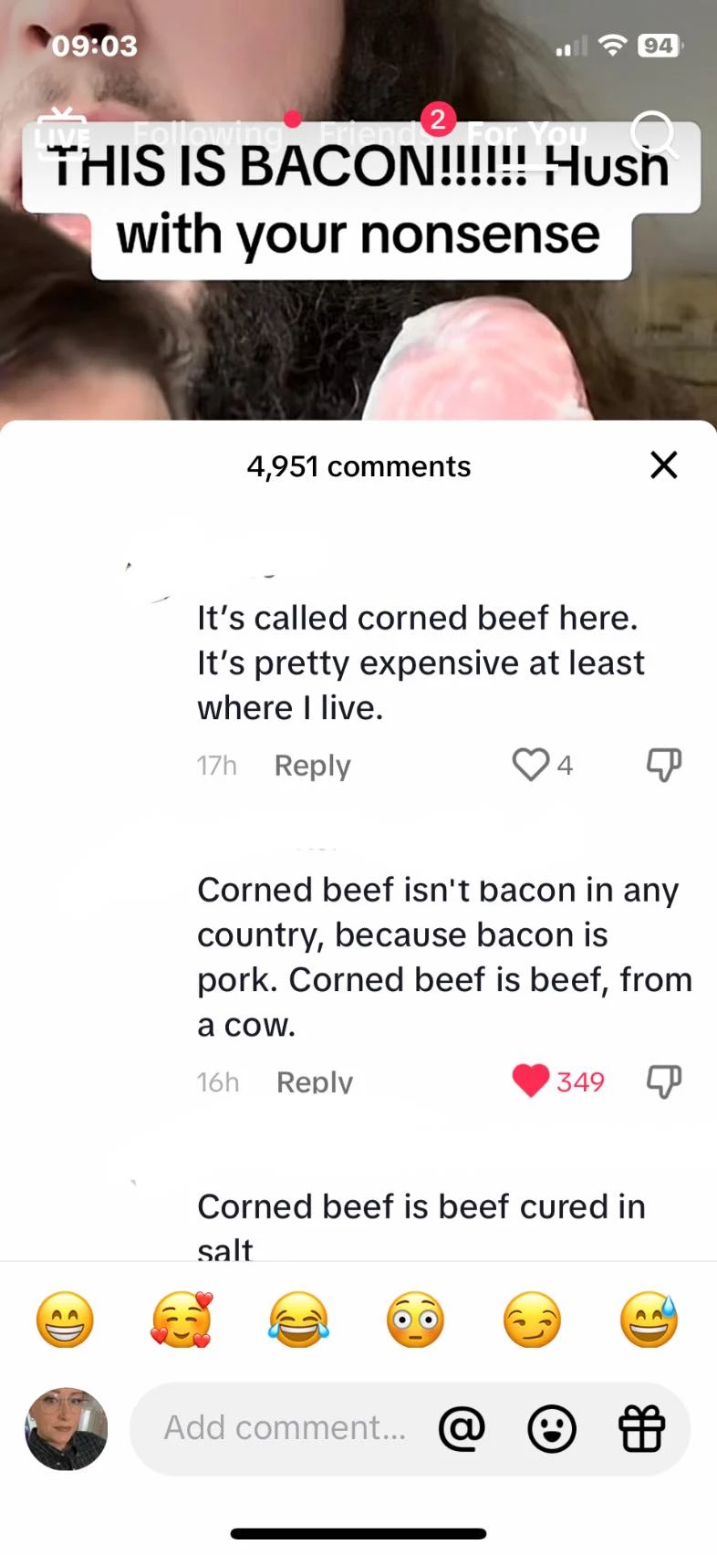 Bacon Is Beef