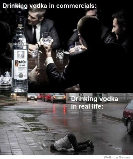 Being Classy Is Not Optimal Vodka Memes