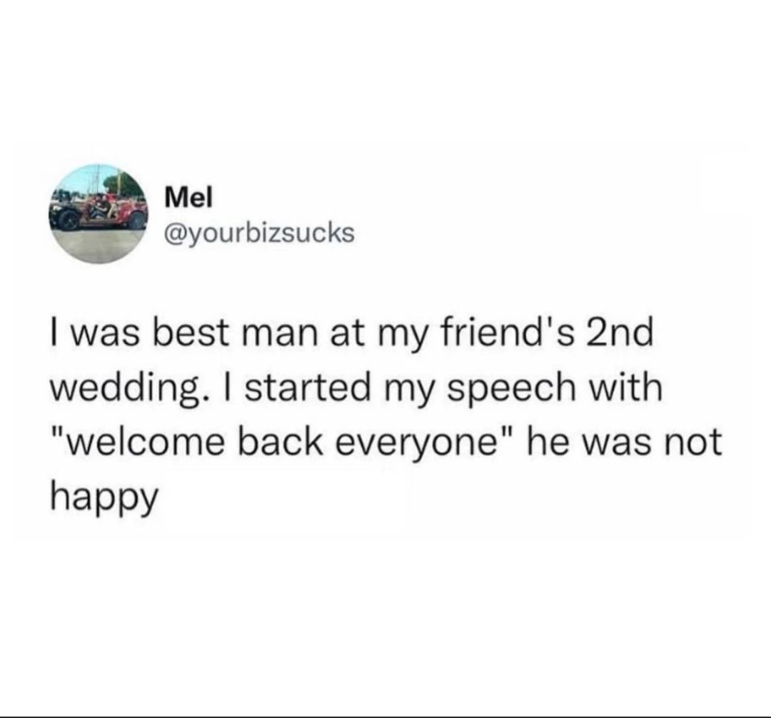 From Best Man To Ex Friend