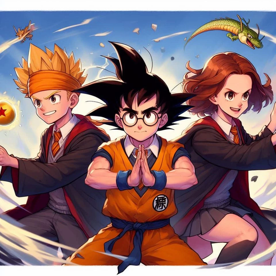 Harry Potter And The Dragon Ball
